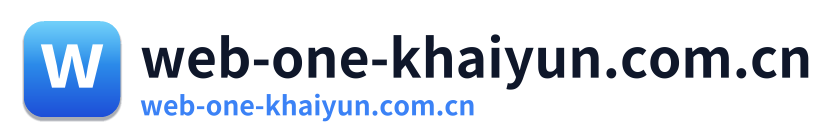 web-one-khaiyun.com.cn Logo